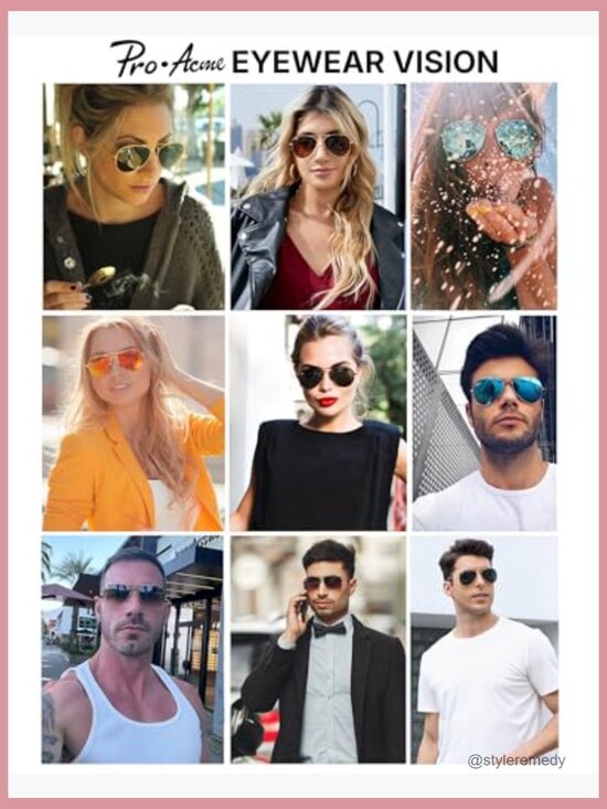 Classic Aviator Sunglasses Metal Frame Polarized Lens UV400 Protection main image 7